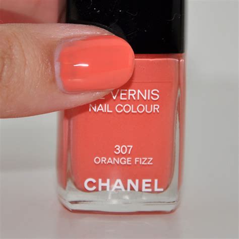 orange fizz chanel|Chanel Orange Fizz Nail Colour Review & Swatch .